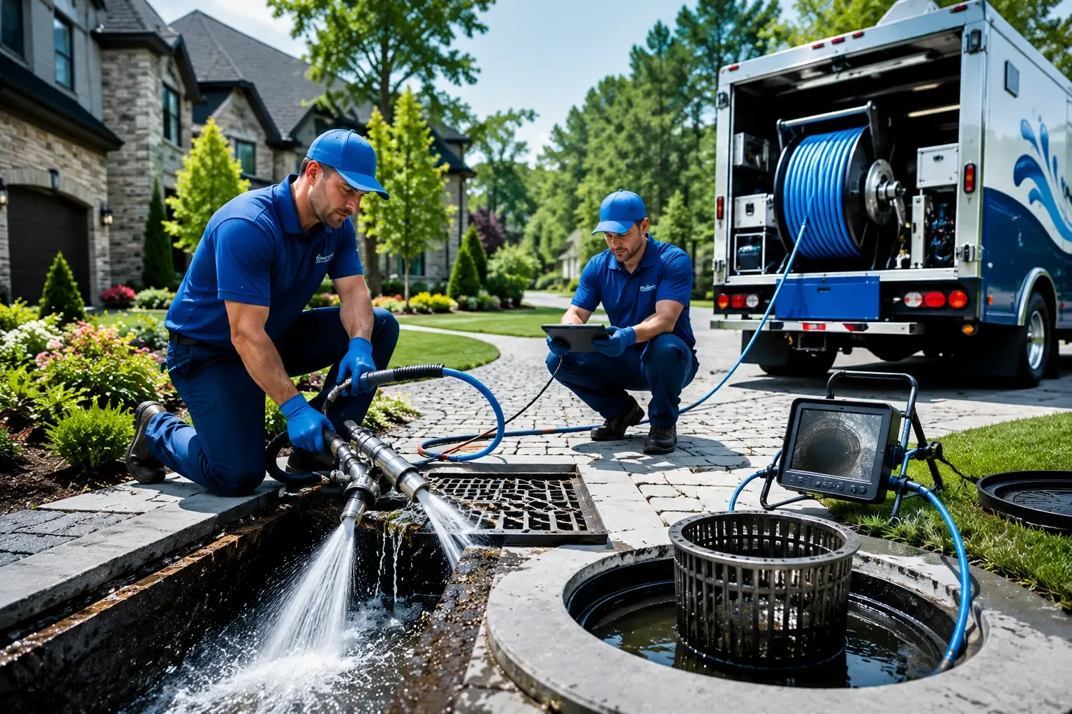 Local outdoor drain cleaning professionals in Pittsville, WI