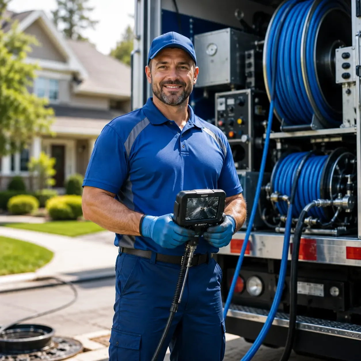 Local outdoor drain cleaning specialists in Pittsville, WI
